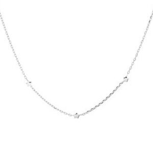 Zilveren ketting sterretjes